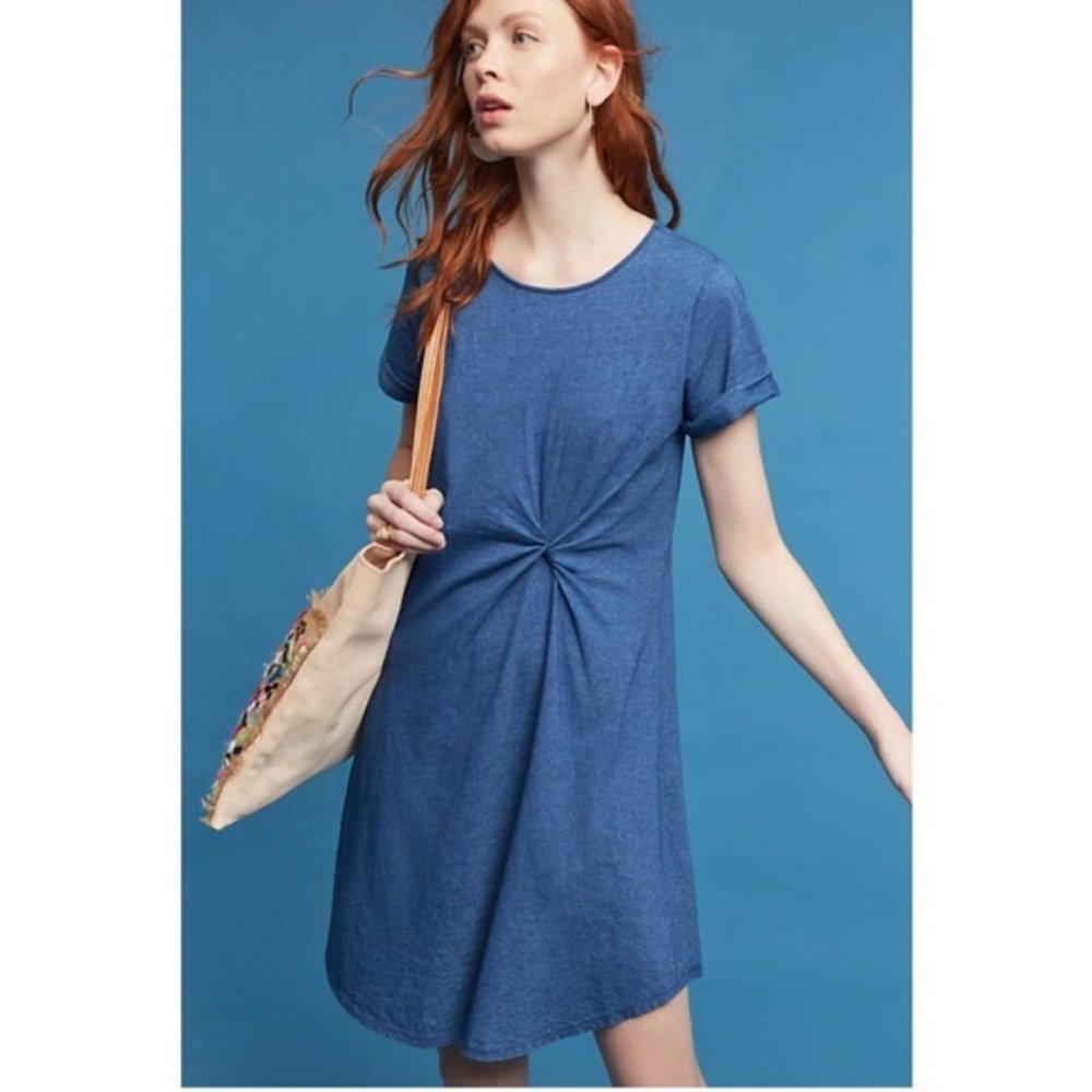 Holding Horses Paula Knot Tee Shirt Dress Size XS